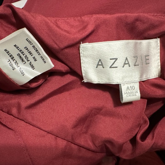 Mulberry Floor Length Bridesmaid Dress - Picture 7 of 8